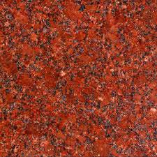Ruby Red Granite Stone for Staircases, Kitchen Countertops