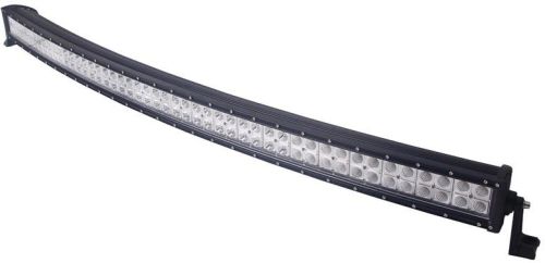 50'' Double Row Cree 288w Curved Light Bar Black