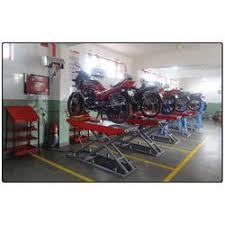 Two Wheeler Garage Equipment