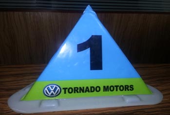 Light Shape: Triangle Taxi Light