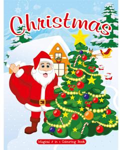ART FACTORY-CHRISTMAS Magical 5 In 1 Colouring Book