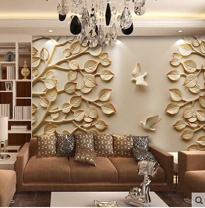 PVC Modern 3D Designer Wallpaper