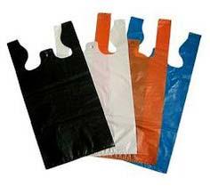 Plastic W Cut Carry Bags, For Promotional Use, Shopping, Feature : Easy Folding