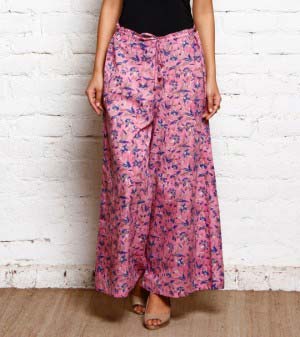 Printed Palazzo Pants