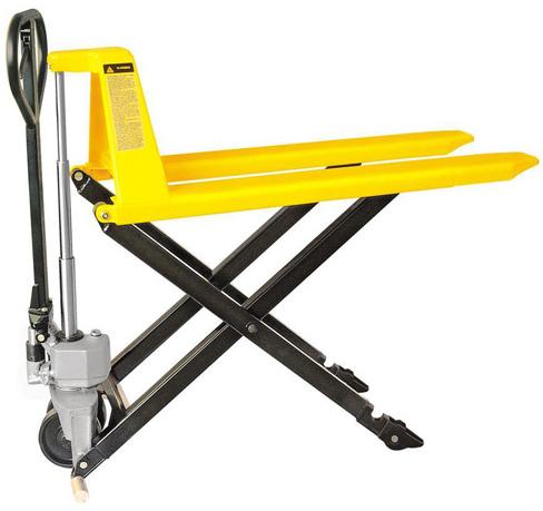 High Lift Pallet Truck, Color : Yellow