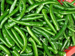 Organic Fresh Green Chilli, For Cooking, Souce, Feature : Freshness, High Nutrition Value, Hygienically Packed