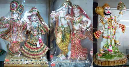 Fiber Religious Statue, Color : Multiple