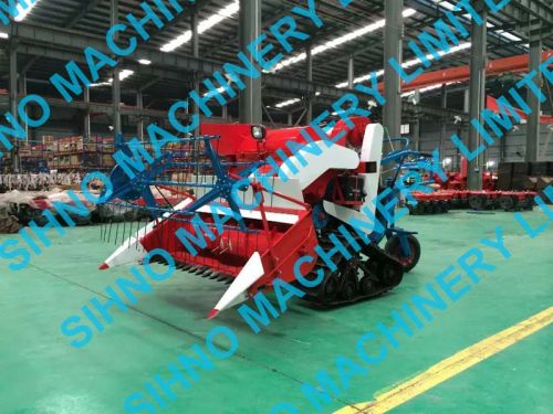 Mini Paddy Rice Wheat Combine Harvester