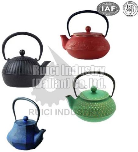 Teapots Wholesale Antique Metal Enamel Cast Iron Teapot