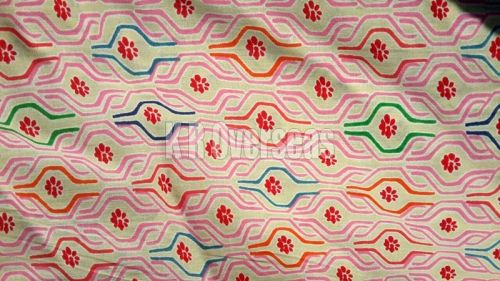 Takako Printed Cotton Fabric, Technics : Knitted