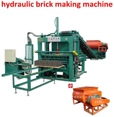 Concrete Block Making Machine, Raw Material : Concrete