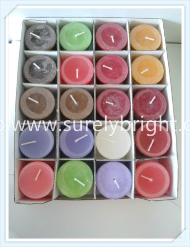 Paraffin wax Color and Scent Votive Candle D4.6*H4.7cm