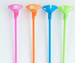 Plastic Balloon Stick 16 3/4 Inches, Packaging Type : Packet