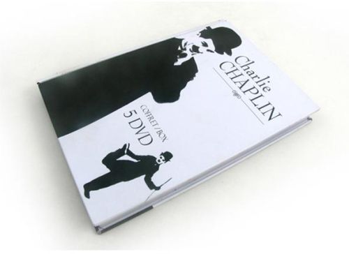 Book Shaped DVD Storage Tin Box