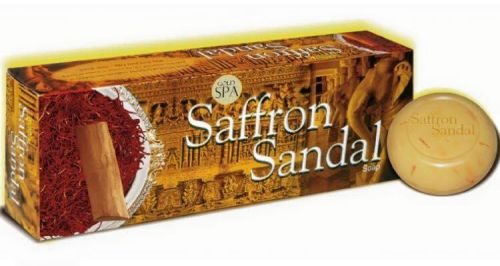 Gold Spa Saffron Sandal Soap, Form : Solid