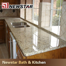 Giallo Ornamental Prefab Granite Countertop