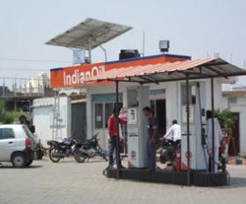 Solar Petrol Pump