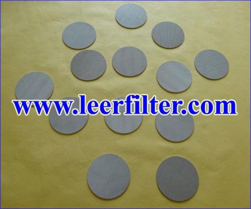 SS 304 Sintered Metal Circular Disc