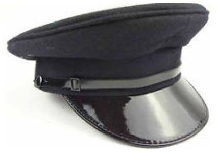 Embroidered Fabric Officers Peaked Cap, Feature : Breathable, Comfortable