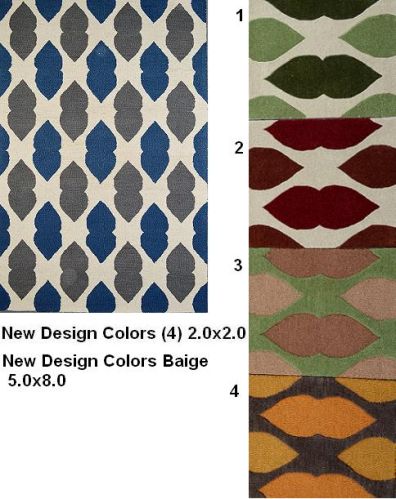 Composition Hand Tufted Loop Rugs