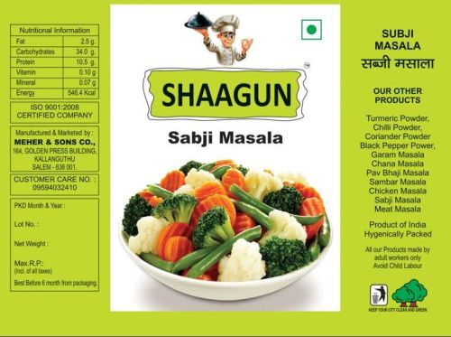 Shaagun Sabji Masala