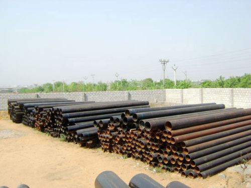 Polished MS ERW Black Pipes, For Automobile Industry, Bus Body Building, Hospital Equipment, Transformer Industry