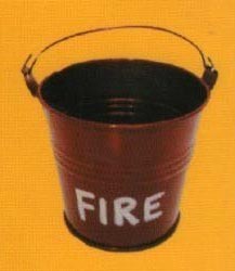 Steel Polished Plain Fire Bucket, Capacity : 10ltr, 2ltr, 4ltr, 6ltr, 8ltr, 9ltr