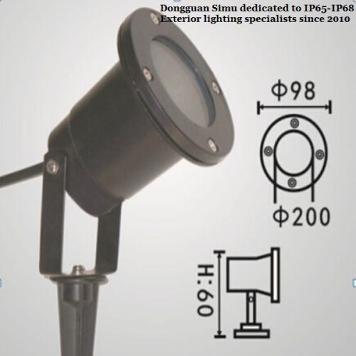 3 W Exterior LED Garden Spike Luminaire