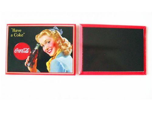 Promotional Tinplate Fridge Magnet, Packaging Type : customized