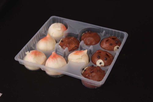 Plastic Food Tray With Dividers