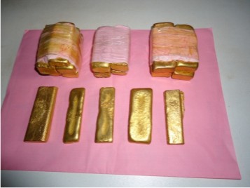 Gold bar, Application : Jewelries