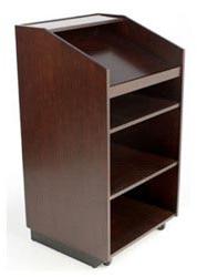 Wood Office Podium, For Auditorium, Halls, Size : Customised