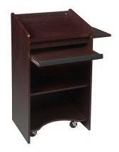 Wood School Podium, For Auditorium, Halls, Size : Customised