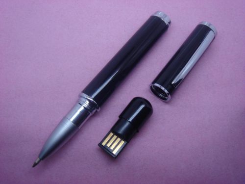 Black Metal Pen Custom Flash Drives, Capacity : 8GB