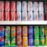 Carbonated flavored soft drinks