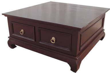 Antique Trunk Table With Secrete Drawer