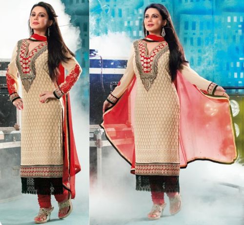 Designer Party Wear Resham Embroidered Dress