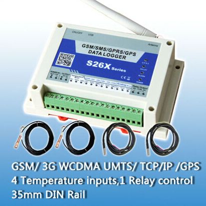 GSM GPRS Temperature Data Logger