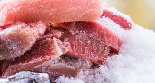 Frozen meat