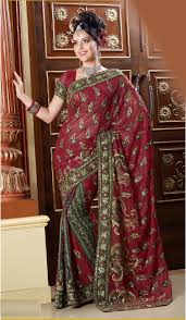 Embroidery Saree