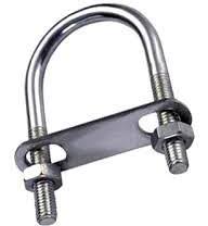 Polished Aluminium U Bolts, For Automobiles, Fittings, Size : 0-15mm, 15-30mm, 30-45mm