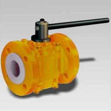 Straight Way PTFE Lined Taper Plug Valve