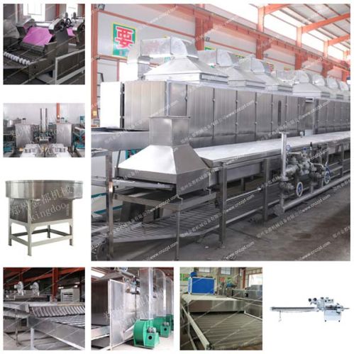 Full Automatic Non Fried Instant Noodle Making Machine