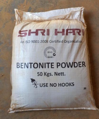 Bentonite powder, Packaging Type : Brown