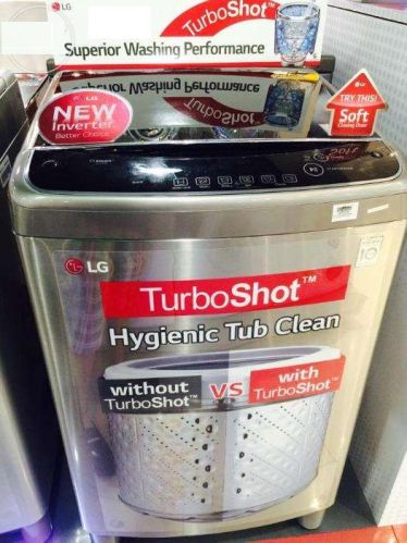 LG WT5680HVA 5.2 Cu. Ft. Graphite Steel Top Load Washer - Energy Star