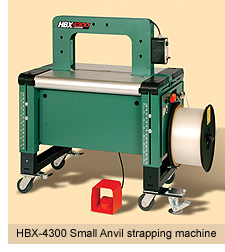 Small Anvil Semiautomatic Strapping Machine