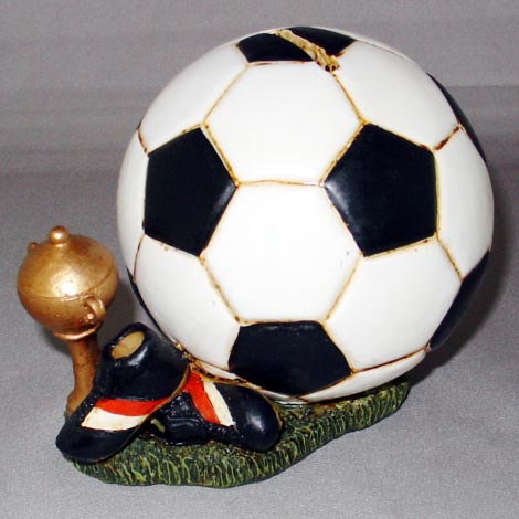 Polyresin Football Money Box