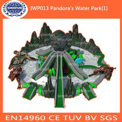 Giant Inflatable Water Park