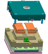 Custom Made Injection Mold For Plastics & Rubbers