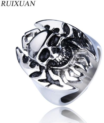2015 New Design High Quality Custom Stainless Steel Men Skul